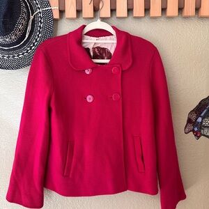 Women's Merino Wool Pink Blazer